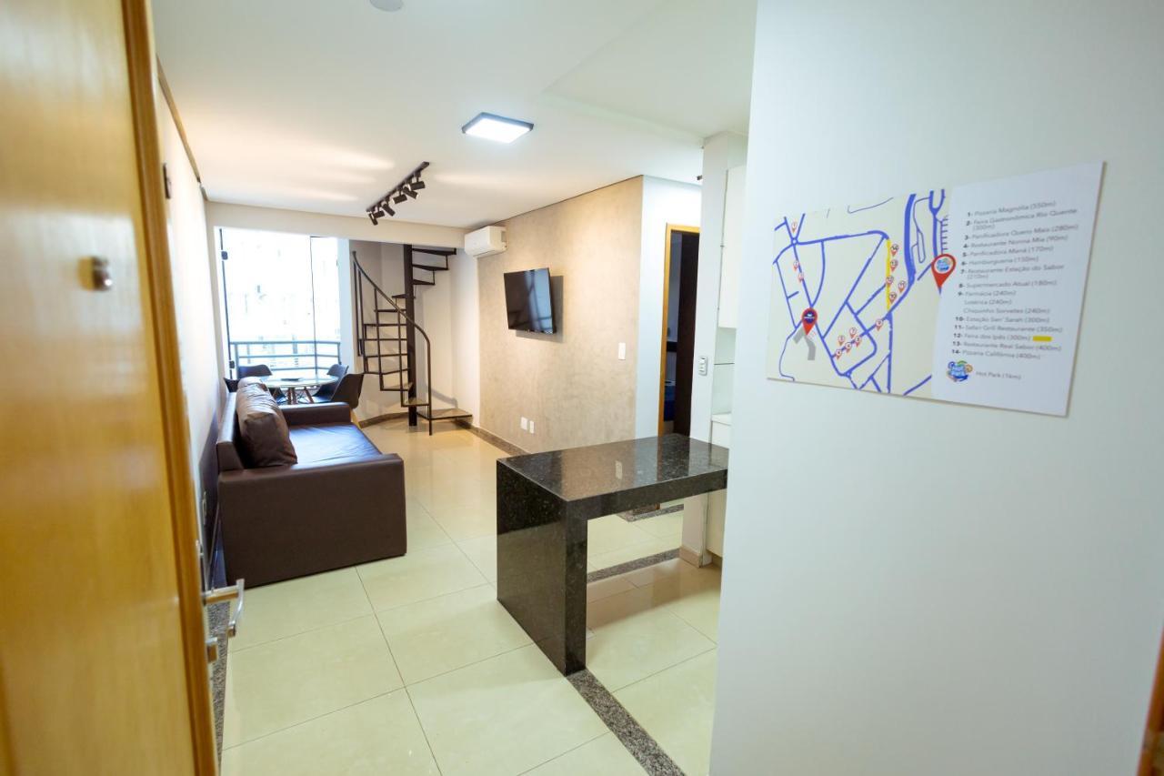 Thermas Paradise - Rio Quente- Duplex 3 Quartos Com Hidromassagem 外观 照片