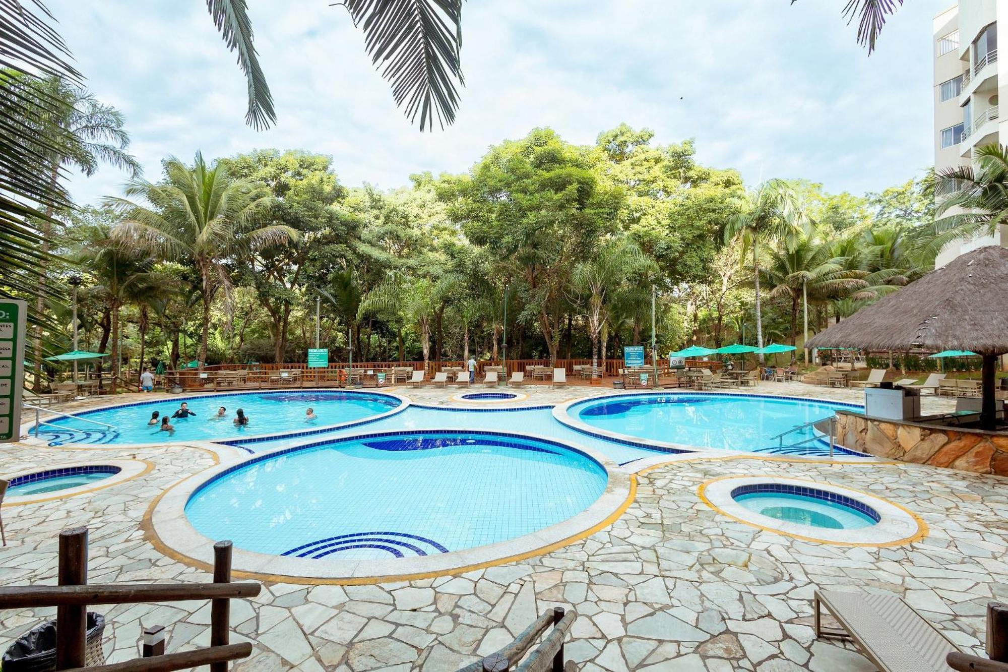 Thermas Paradise - Rio Quente- Duplex 3 Quartos Com Hidromassagem 外观 照片